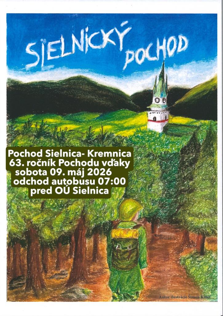 Pochod vďaky Sielnica - Kremnica 09.máj 2026